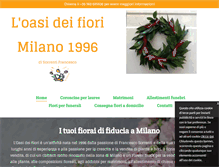 Tablet Screenshot of oasideifiorimilano.it